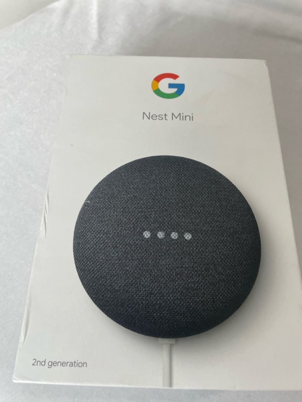 Google Nest Mini 2nd Gen - Charcoal